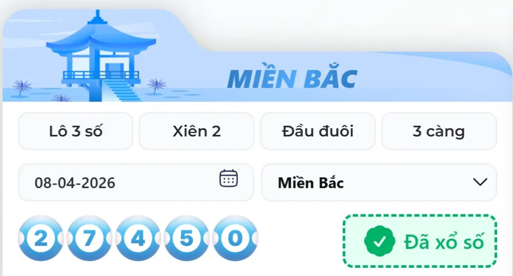 Bảng kết quả xổ số được cập nhật liên tục hàng ngày với độ chính xác tuyệt đối.