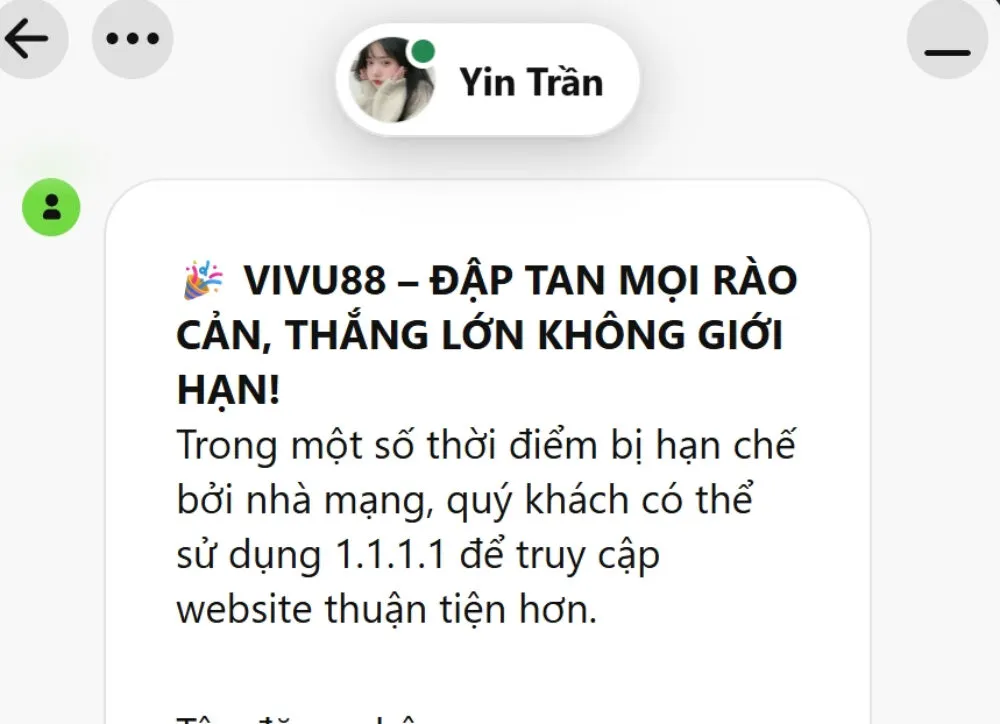 Đội ngũ hỗ trợ khách hàng chuyên nghiệp của Vivu88
