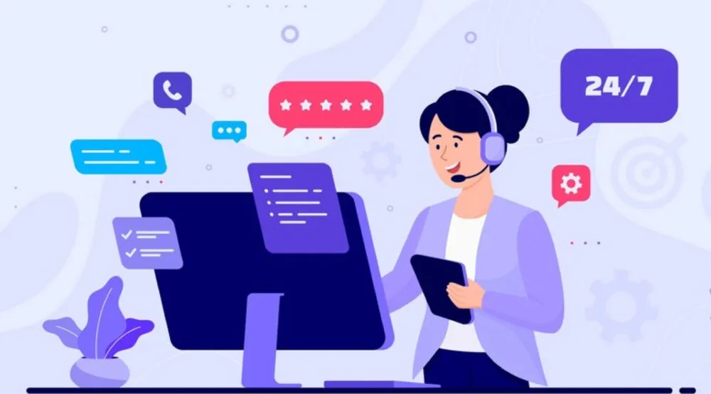Đội ngũ hỗ trợ khách hàng luôn sẵn sàng giải đáp mọi thắc mắc